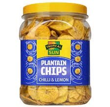 Tropical Plantain Chips(Chilli & Lemon)