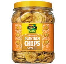 Tropical Sun Plantain Chips (Sweet)