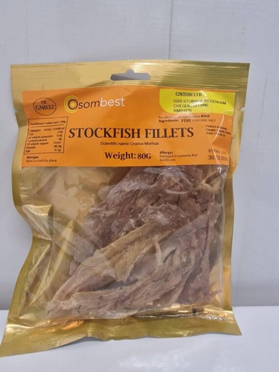Osombest Stockfish Fillet 80g