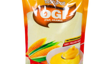 Tasty Pot Ogi(Yellow Maize Powder) 500g