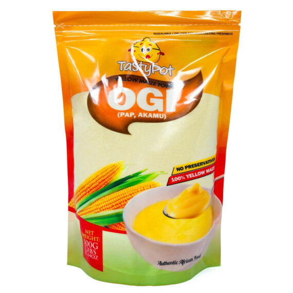 Tasty Pot Ogi(Yellow Maize Powder) 500g